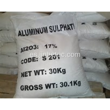 Sulfato de aluminio 15,8% para tratamiento de agua